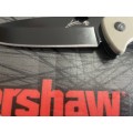 Kershaw Emerson CQC-4K Brown Handle w/Black Oxide Blade Finish