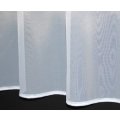 *BEAUTIFUL WHITE PLAIN VOILE CURTAIN *5 METRES WITH A 218 DROP!!