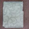 Mystique Embossed Suede Grey 230X250 Taped Lined Curtain (CLEARANCE)