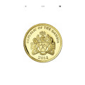 Mandela Gambia 200 Dalasi Gold Coin