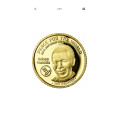 Mandela Gambia 200 Dalasi Gold Coin