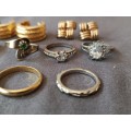 !!! Crazy R1 start !!! Assortment of earings and rings