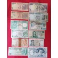 !!! WORLD NOTE AUCTION !!! Various collectors world notes