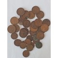 !!! Crazy R1 start !!! One Penny 1D and Half Penny 1/2D coins
