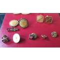 !!! Crazy R1 start !!! Various Sets of cufflinks and pins