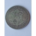 !!! Crazy R1 Start !!! Rare and valuable 1932 South African two shillings