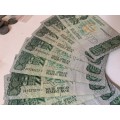 !!!9X CIRCULATED S.A R10 NOTES!!!