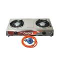 END OF LOADSHEDDING- CHOICE BRAND - GAS STOVE WITH AUTO-IGNITION BURNERS AND PIPE AND REGULATOR