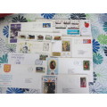 35 FDC and envelopes GB, Guernsey and Jersey, As per scans.