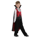Kids Cosplay Little Boy hallowen party vampire Prince Costume  Suit D