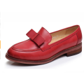 100% Genuine sheepskin leather vintage handmade sneaker oxford shoes for women--H308