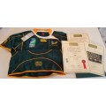 Springbok Limited Edition RWC 2007 Winners Jersey No.849/5000 + FREE Cap + Shipping