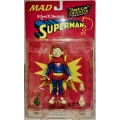 Rare Alfred E. Neuman Superman Just Us League Figure.  2001.  DC Direct MAD Magazine Series 1.
