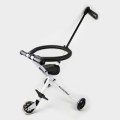 Micro Trike with safety ring- Super Small baby push chair up to 25kg (5 years old) Black/White