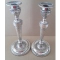 SHEFFIELD  1892  -  Pair Candle Holders