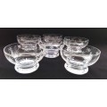 Stuart  Crystal  -  Set  6  Desert  Bowls