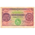 Mozambique Banco Nacional Ultramarino 10 Centavos 5.11.1914 - as per scan