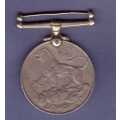 WW2  War Medal 1939 - 1945 awarded to 644190 J.C. VAN WYK