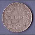 1897 1 Shilling Zuid Afrikaansche Republiek - as per scan