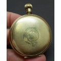 *CRAZY R1 START* Waltham USA Gold Plated pocket watch, Working - For restoration/parts