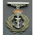 *CRAZY R1 START* Royal Naval Sweet Heart brooch in Sterling Silver