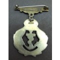 *CRAZY R1 START* Royal Naval Sweet Heart brooch in Sterling Silver