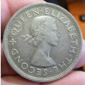 *CRAZY R1 START* Southern Rhodesia 5 Shillings Crown 1953