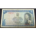 *CRAZY R1 START* Rhodesia 10 Shillings 1968