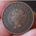 *CRAZY R1 START* Prince Edward Island 1 Cent 1871 - Nice coin