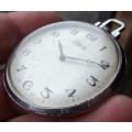*CRAZY R1 START* Vintage ORIS manual wind pocket watch