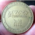 *CRAZY R1 START* Bratislava Zoo souvenir medallion - Bear