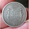 *CRAZY R1 START* Portugal 500 Reis 1859 - Nice condition