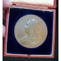 1897 Diamond Jubilee of Queen Victoria (Bronze)medallion - in original box