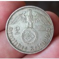 *CRAZY R1 START* Germany 2 Mark 1939 - R72 worth of Silver
