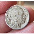 *CRAZY R1 START* USA 5 Cents 1936 - Buffalo Nickel