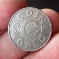 *CRAZY R1 START* 1996 SAM Coin World `Elephant` token - Great condition