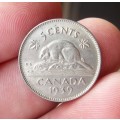 *CRAZY R1 START* Canada 5 Cents 1939 - Excellent Condition