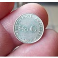 Netherlands Antilles 1/10 Gulden 1963 - aUNC condition