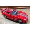 KINSMART Dodge Viper GTR-S 5inch 1:36Scale Die Cast Metal Model Toy Race Cars Red