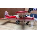 Vintage Friction Cessna 182 friction Airplane Litho Tin Toy, Japan