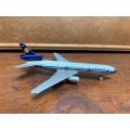 Douglas dc 10 Toy Plane Lufthansa 335 792 90mm