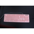 Pink Marvo CM418 Mechanical Keyboard For Sale!