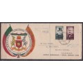 Union of SA 1955 Pretoria centenary Reg cover. LOOK SCAN