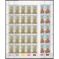 SWA 1981 Aloes full sheets. MNH. LOOK SCAN
