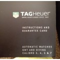 Original TAG Heuer AquaRacer 500m Calibre 5 Automatic - Pristine condition - with box and paperwork