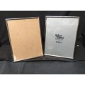 STUNNING PAIR OF BOWON SILVER PLATED PORTRAIT PICTURE FRAME COMPLETE WITH THE GLASS bid per frame