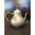 WOW !!!! STUNNING DUTCH MADE PEWTER TEA POT MARKED ~ LOCH TOLLENAAR FOUNDED IN 1935