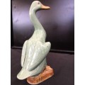 WOW !!!! ABSOLUTELY STUNNING RARE CHINESE CELADON GLAZED PORCELAIN DUCK
