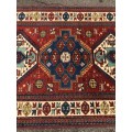 ANOTHER GEM ~ STUNNING RARE VINTAGE HAND MADE PURE WOOL AFGHAN GHAZNI PERSIAN CARPET 2400 X 1550mm