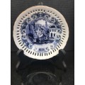 Genuine 22 carat Gold Delft  Special Limited Collectors Edition Blue & White Pierced Porcelain Bowl